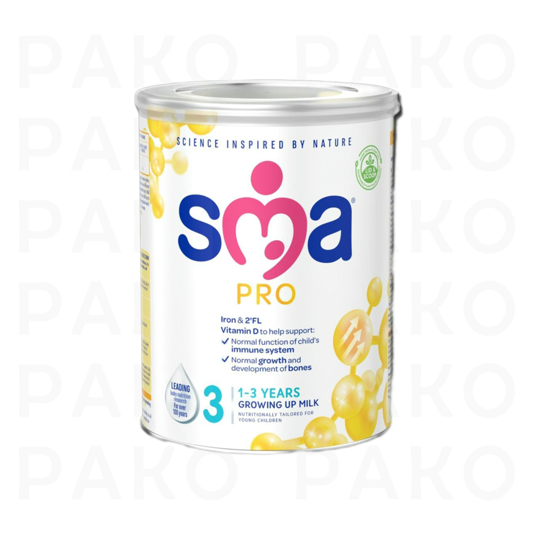 شیرخشک اس ام آ شماره 3 800 گرم sma
