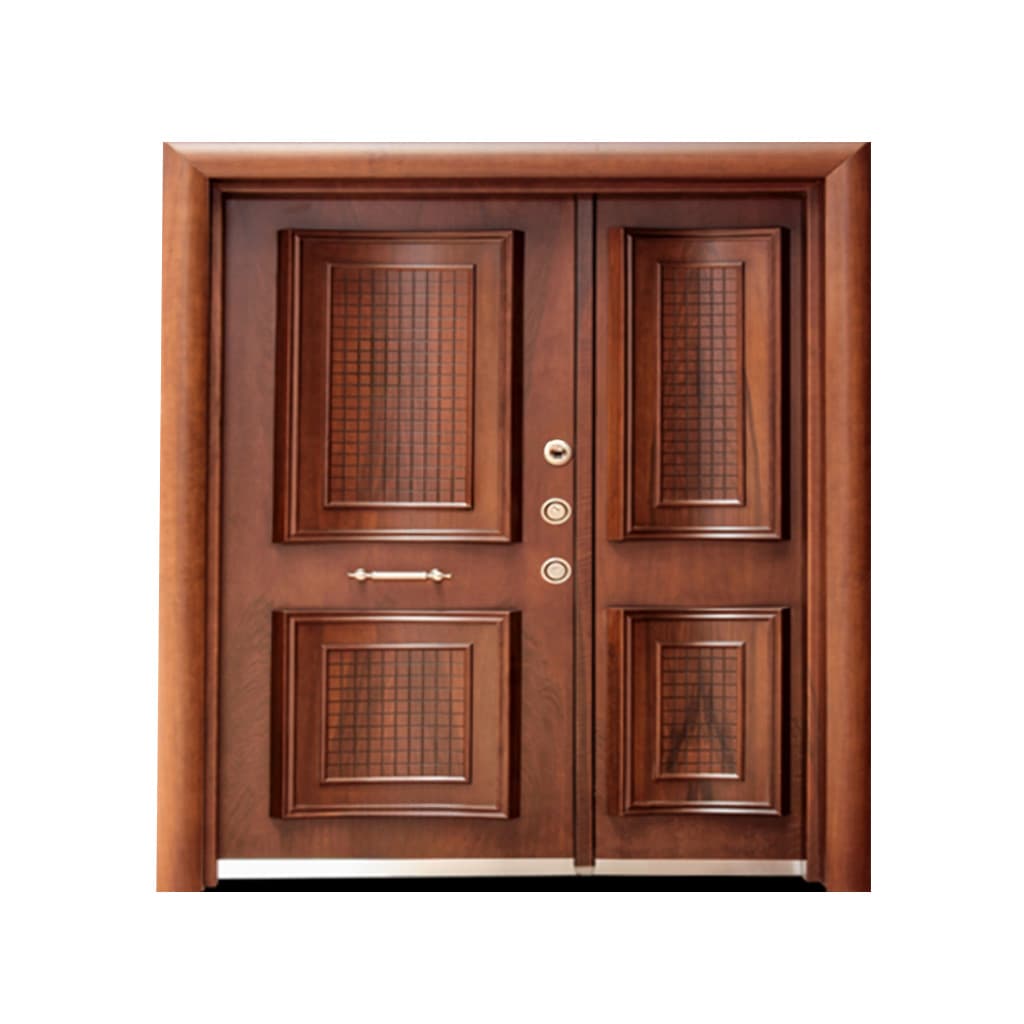 درب لابی چوبی مدل pdL1004