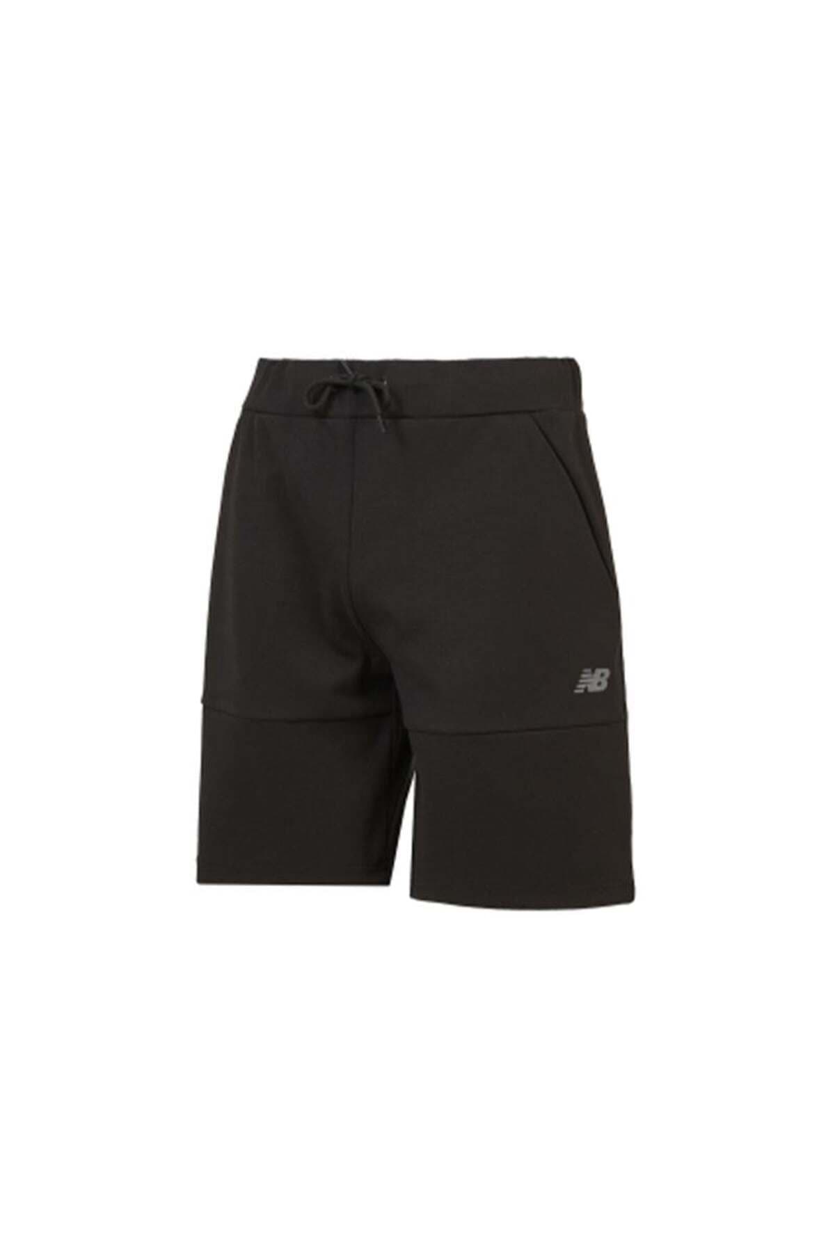 شورت ورزشی نیو بالانس مردانه پارچه مشکی Regular/رگولار | New Balance 107347 TR — تصویر ۲