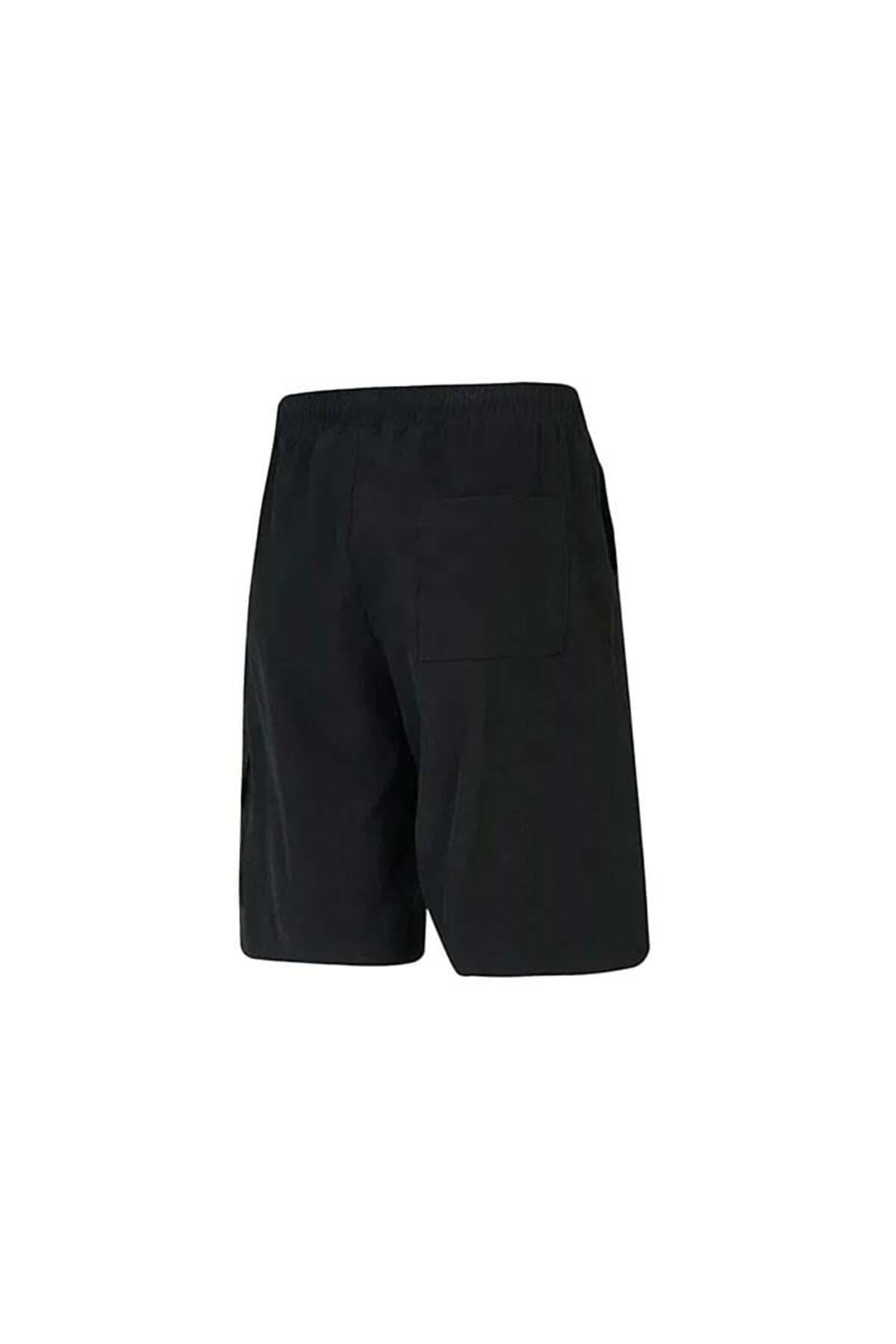 شورت ورزشی نیو بالانس مردانه پارچه مشکی راسته Regular/رگولار | New Balance TYC5d2d156317c1efbadd077 TR — تصویر ۲