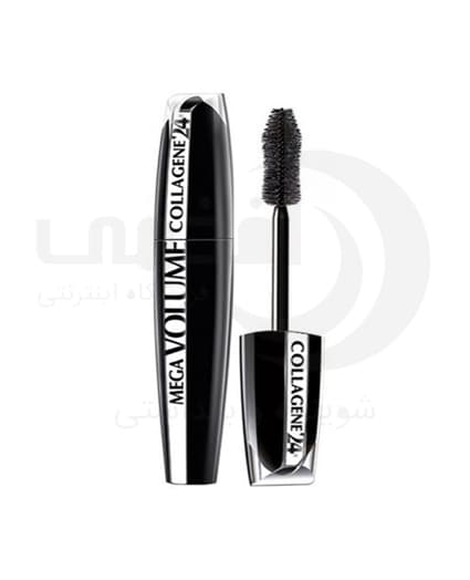 ریمل حجم دهنده مگا ولوم کلاژن لورآل 24 ساعته LOreal Mega Volume Collagene 24H Mascara
