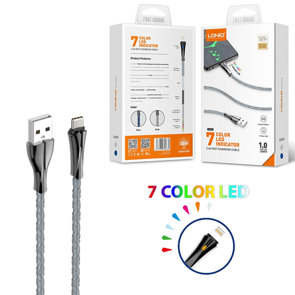 کابل شارژ تایپ سی LDNIO LS461