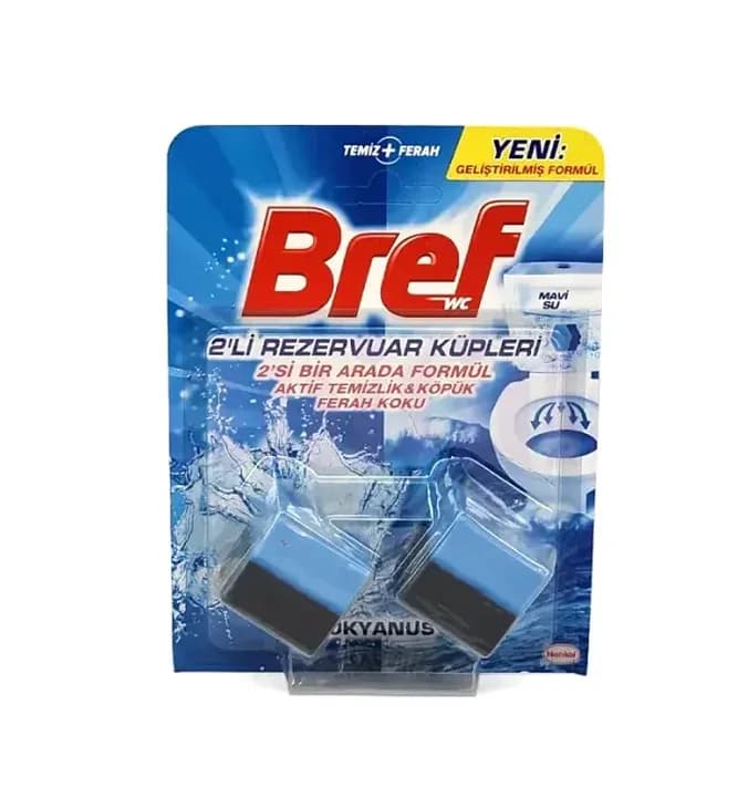 قرص خوشبو کننده توالت فرنگی برف (Bref) 2 عددی