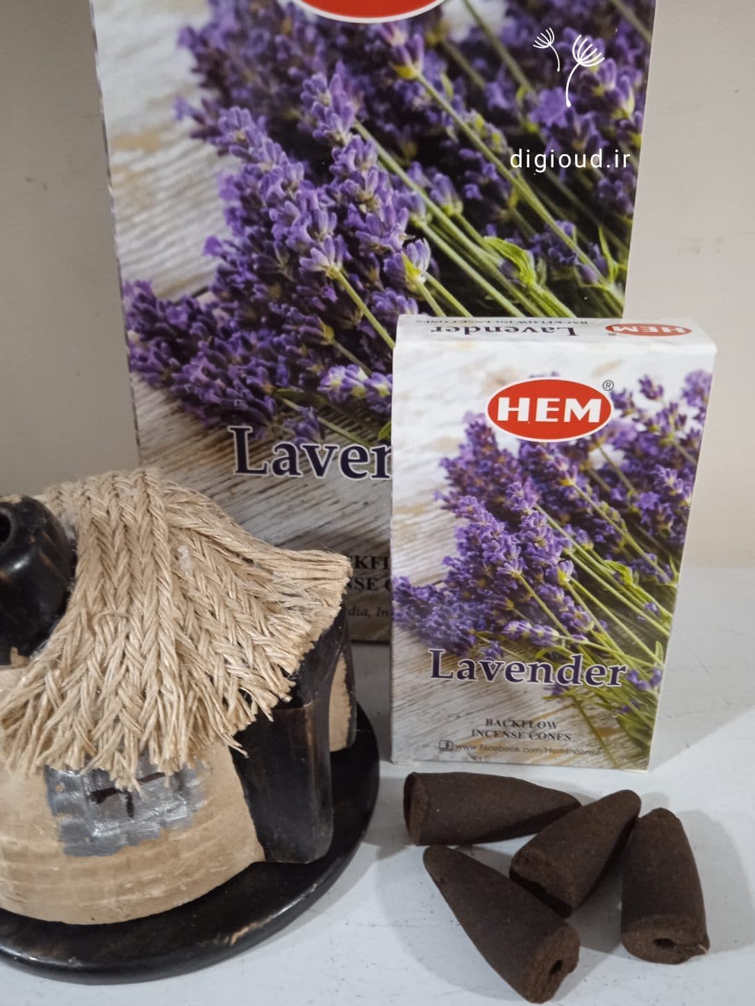 عود آبشاری لوندر (Lavender) هم HEM