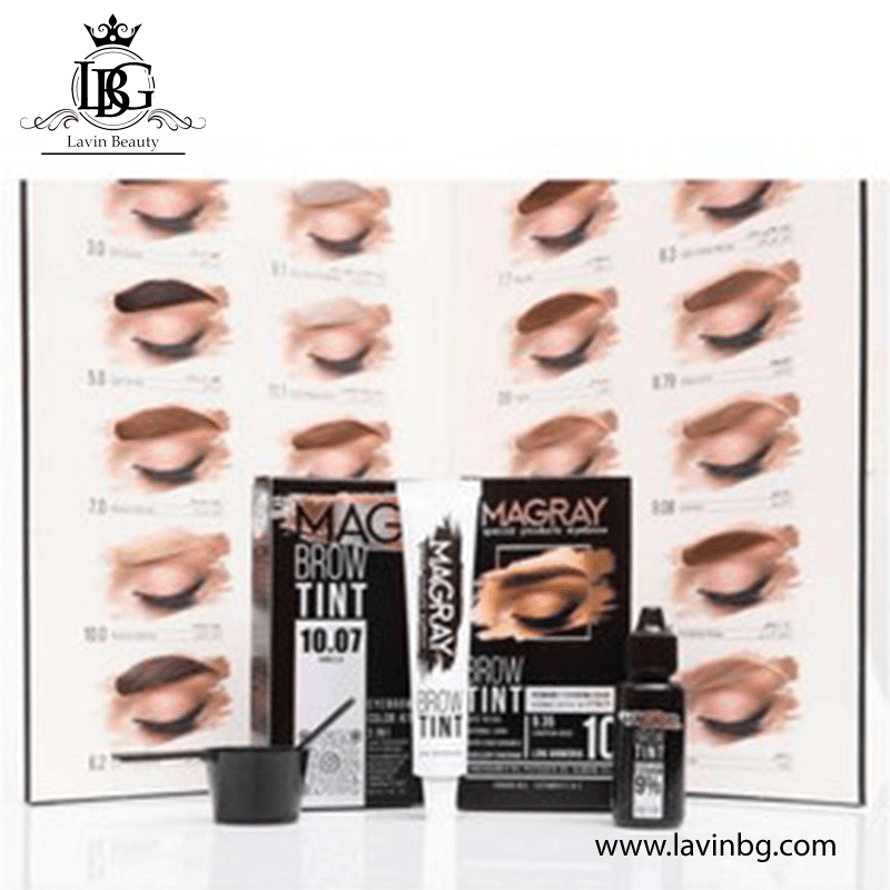 کیت رنگ ابرو ماگرای شماره 7/7 نسکافه ای حجم 30 میل – Magray