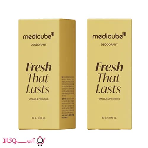 دئودورانت استیکی مدیکوب مدل Vanilla & Pistachio وزن 83 گرم — تصویر ۲