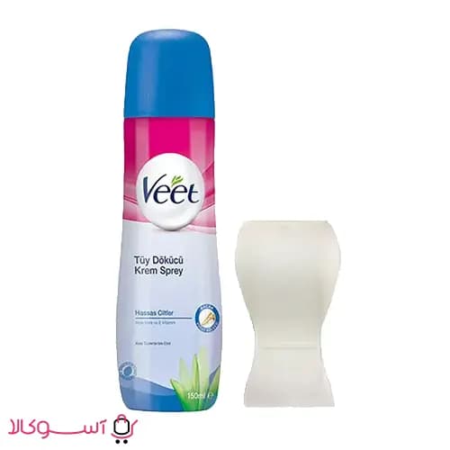 اسپری موبر بدن ویت مخصوص پوست حساس حجم 150میل — تصویر ۲