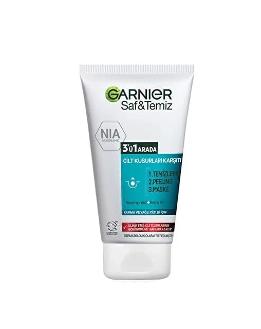 اسکراب سه کاره گارنير GARNIER مدل saf&temiz حجم 150 میل