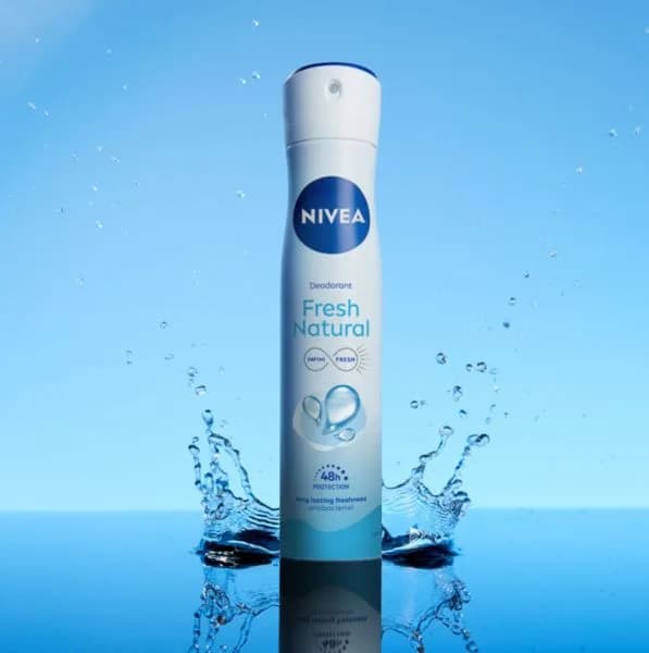 اسپری ضد تعریق فرش نچرال زنانه نیوا NIVEA Fresh Natural — تصویر ۲