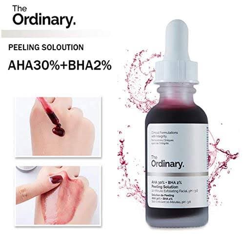 سرم پیلینگ اوردینری AHA 30% + BHA 2% – لایه بردار قوی حجم30 میل — تصویر ۲