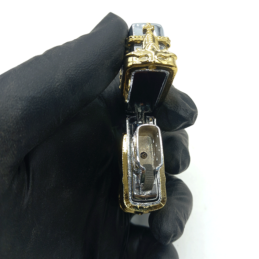 فندگ گازی طرح جمجمه کد a361 — تصویر ۳