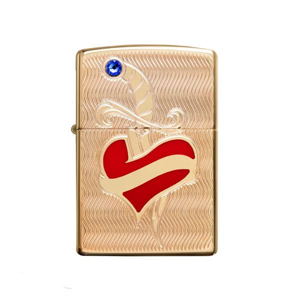 فندک زیپو اصل 49303 | Zippo Heart and Sword Design — تصویر ۴