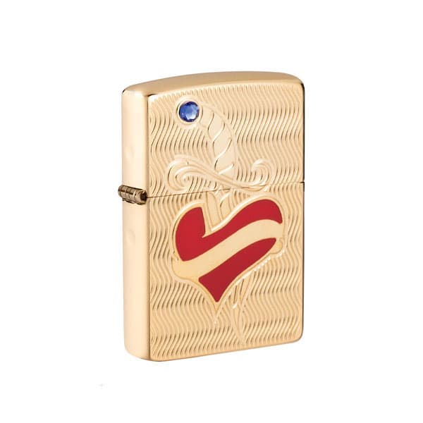 فندک زیپو اصل 49303 | Zippo Heart and Sword Design — تصویر ۲