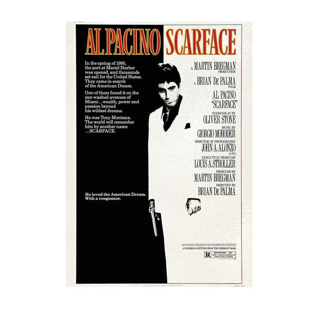 پوستر مستر پیکد طرح آلپاچینو Al Pacino Scarface کد PCD-PO1046