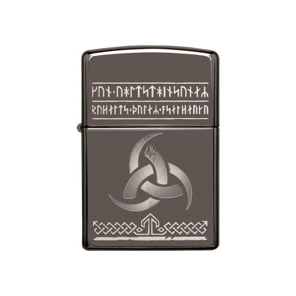 فندک زیپو اصل 49302 | Zippo Odin Design — تصویر ۵