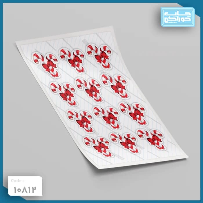 چاپ خوراکی گیفت کریسمس کد 10812