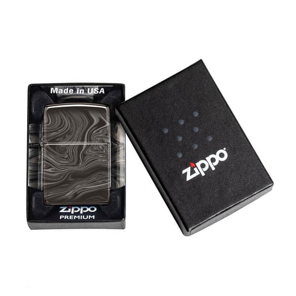 فندک زیپو اصل 49812 | Zippo Marble Pattern Design — تصویر ۲