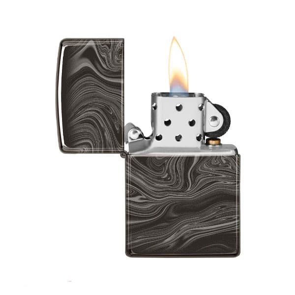 فندک زیپو اصل 49812 | Zippo Marble Pattern Design — تصویر ۳