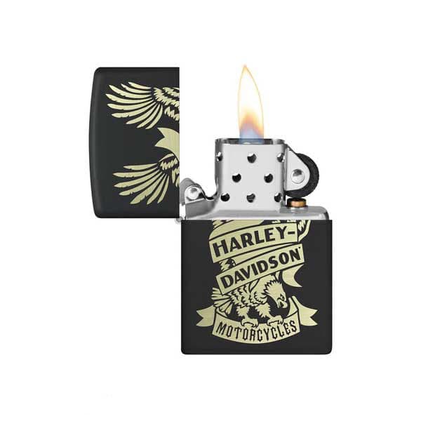 فندک زیپو اصل 49826 | Zippo Harley Davidson Eagle — تصویر ۳