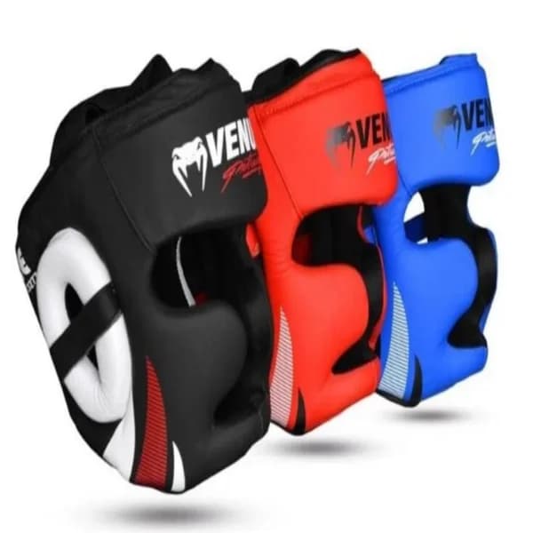 کلاه بوکس چرم فکدار اورجینال Venum — تصویر ۲