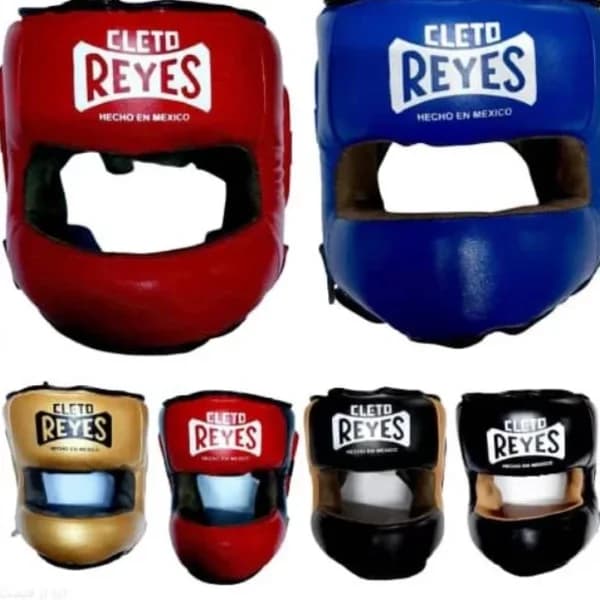 کلاه بوکس چرم اتل دارREYES مدلFace Bar