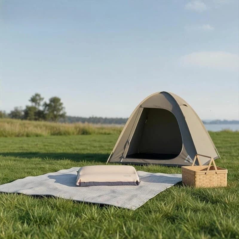 بالش بادی سفری گرین لاین مدل INFLATBABLE CAMPING PILLOW GNINFCPPWBG — تصویر ۳