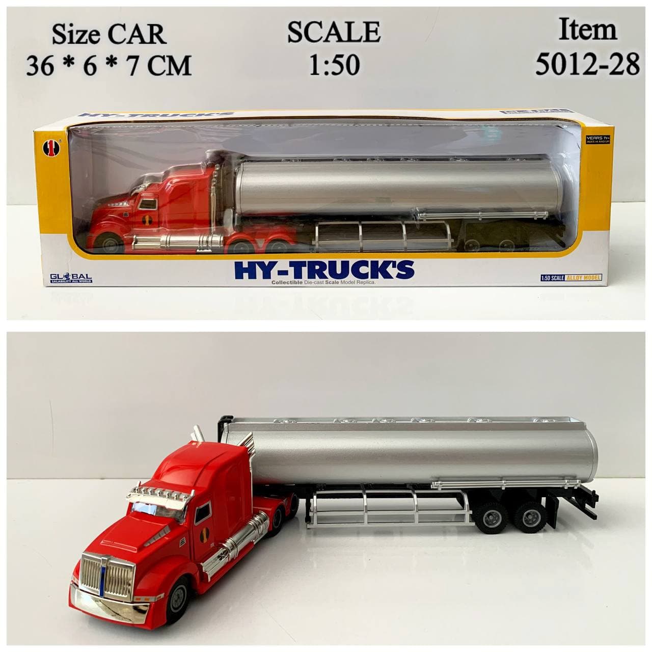 ماکت فلزی حمل سوخت HY-TRUCK