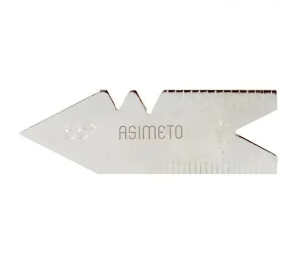 شابلون رنده پیچ بری آسیمتو 60 درجه مدل 0-60-605