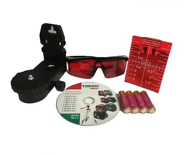 تراز لیزری توسن دو خط 360 درجه مدل M3601 RLL — تصویر ۴