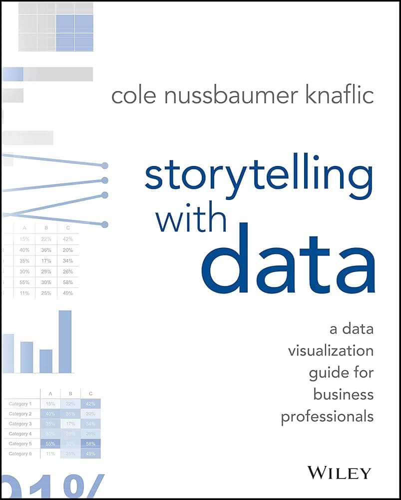کتاب Storytelling with Data (داستان‌سرایی با داده‌ها) نسخه انگلیسی PDF