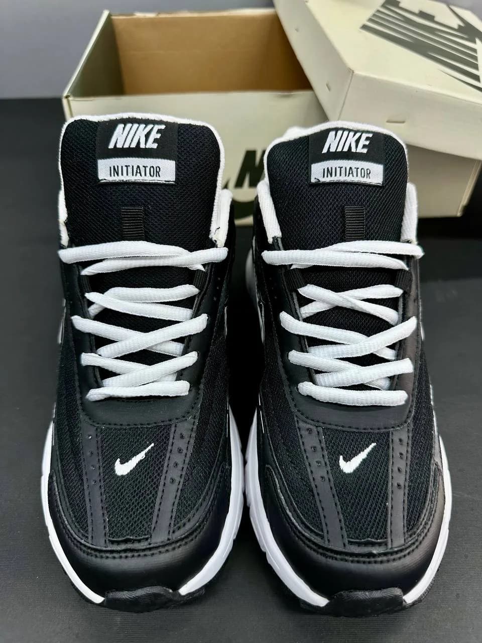 کتونی نایک اینیشییتور مشکی سفید (Nike Initiator) | پیاده روی و روزمره — تصویر ۳