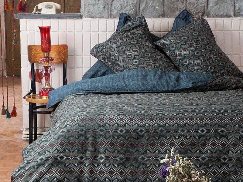 سرویس کاور لحاف یکنفره 4 تکه طرح یارن- لایکو