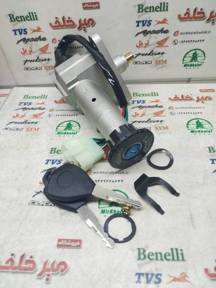 سری (ست) سوییچ کامل موتور sym لوکی 185 vf3 — تصویر ۲