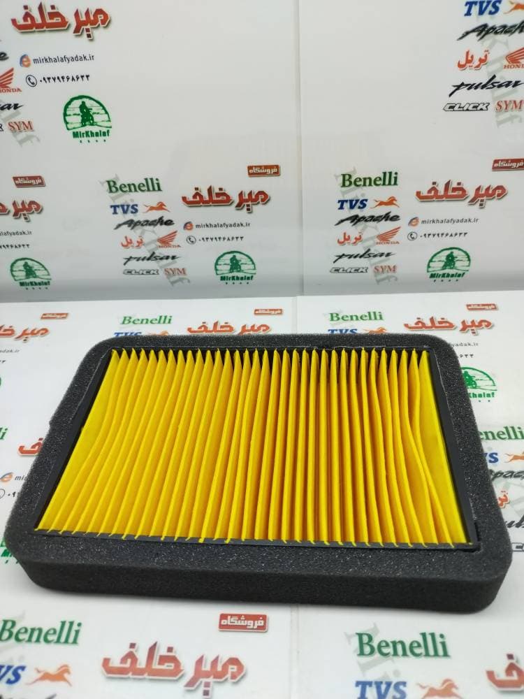 فیلتر (ابر) هواکش موتور بنلی 150 جدید نیوفیس درجه 1