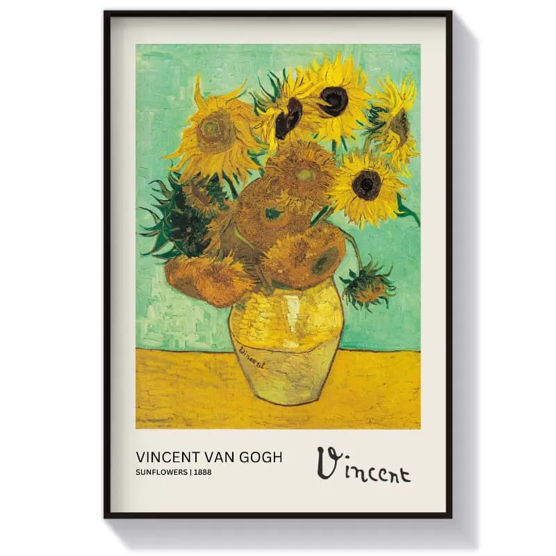 تابلو نقاشی Sunflowers اثر ون گوگ