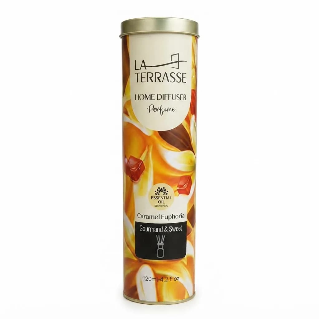 خوشبو کننده هوا لاتراس La Terrasse مدل Caramel euphoria