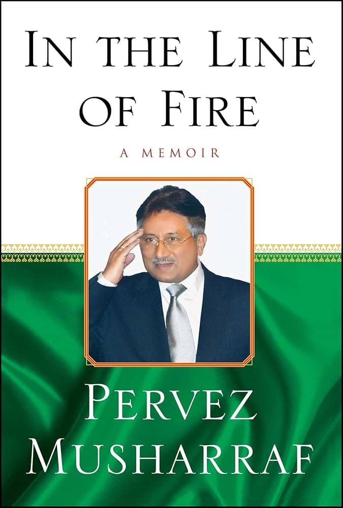 کتاب In the Line of Fire: A Memoir (در خط آتش: یک خاطرات) نسخه انگلیسی PDF | پرویز مشرف