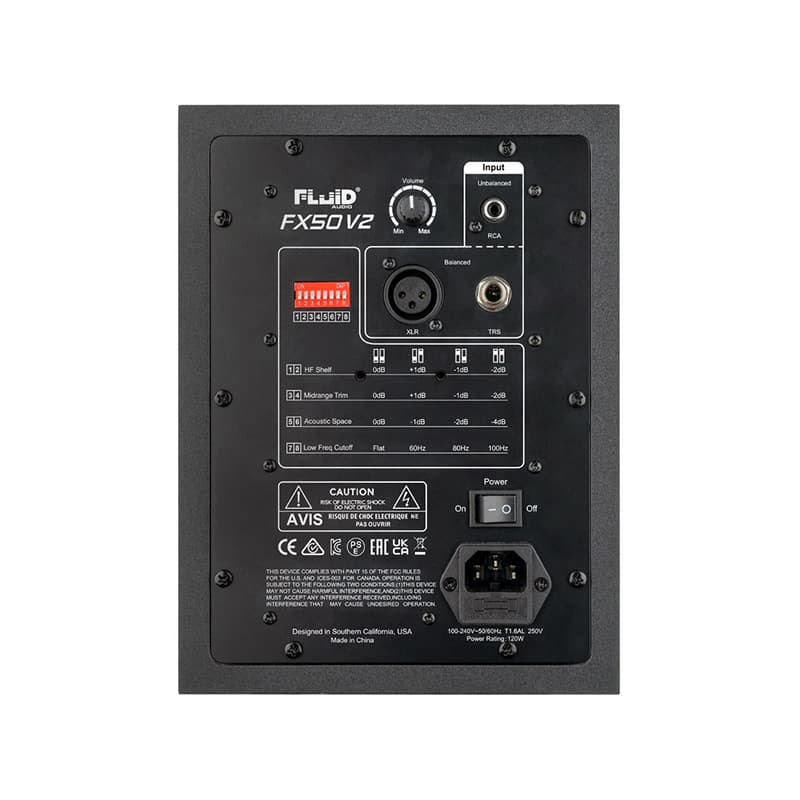 اسپیکر مانیتورینگ 5 اینچ استودیو فلوید آدیو اف ایکس FX50 V2 — تصویر ۶