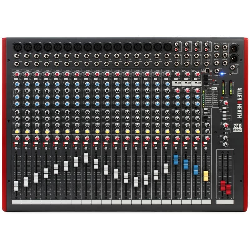 میکسر صدا آنالوگ 22 کانال آلن اند هیت زد اف ایکس ZED-22FX