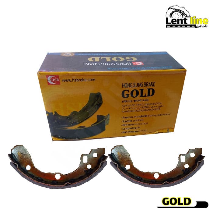 لنت ترمز عقب تیبا 2 برند GOLD — تصویر ۴