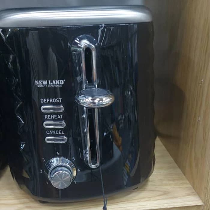 توستر نان استیل 2 تکه مشکی نیولند مدل NL-3073 آلمان با گارانتی 2 ساله