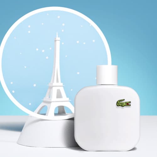 ادکلن لاگوست سفید Lacoste L.12.12 Blanc — تصویر ۳