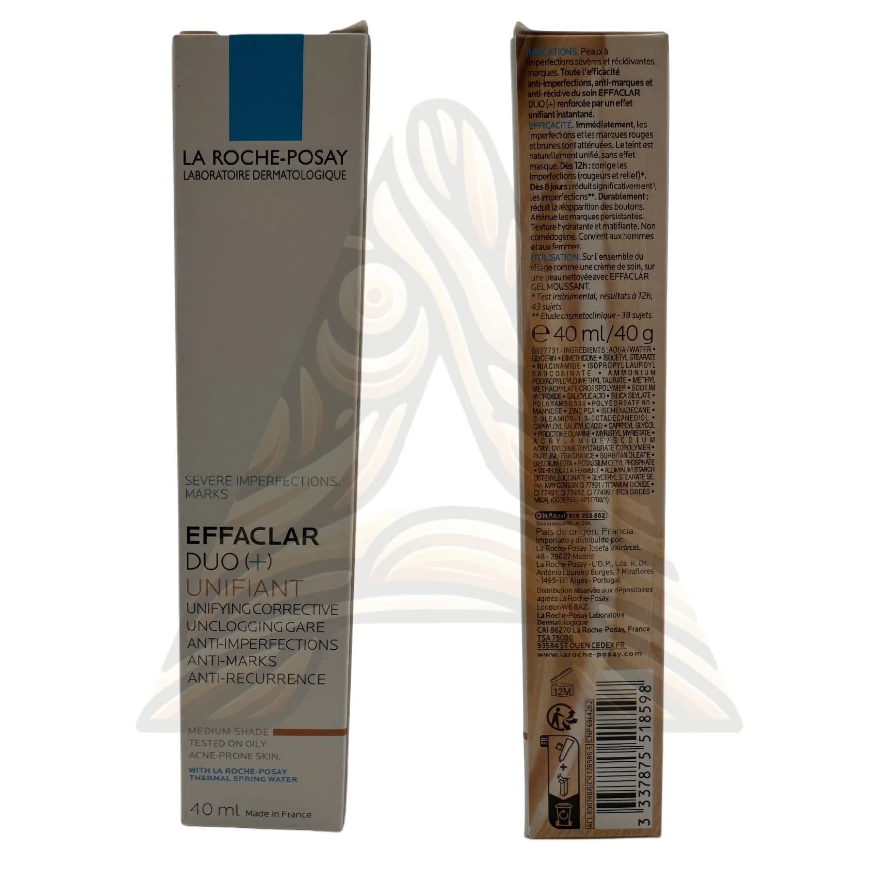 کرم پوست رنگی کرم کاهش دهنده 40 میلی لیتر لاروش پوزای La Roche Posay — تصویر ۳