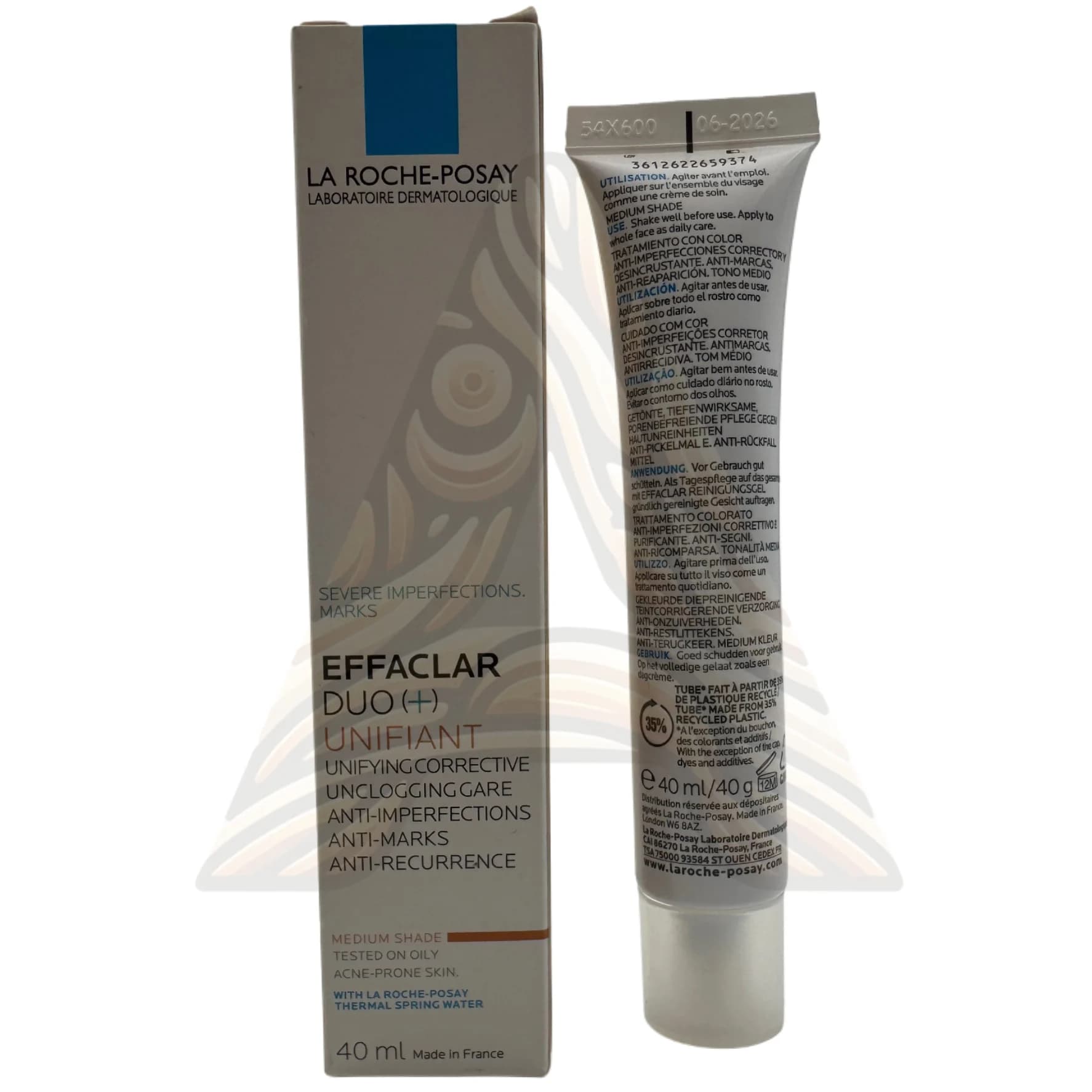 کرم پوست رنگی کرم کاهش دهنده 40 میلی لیتر لاروش پوزای La Roche Posay — تصویر ۴