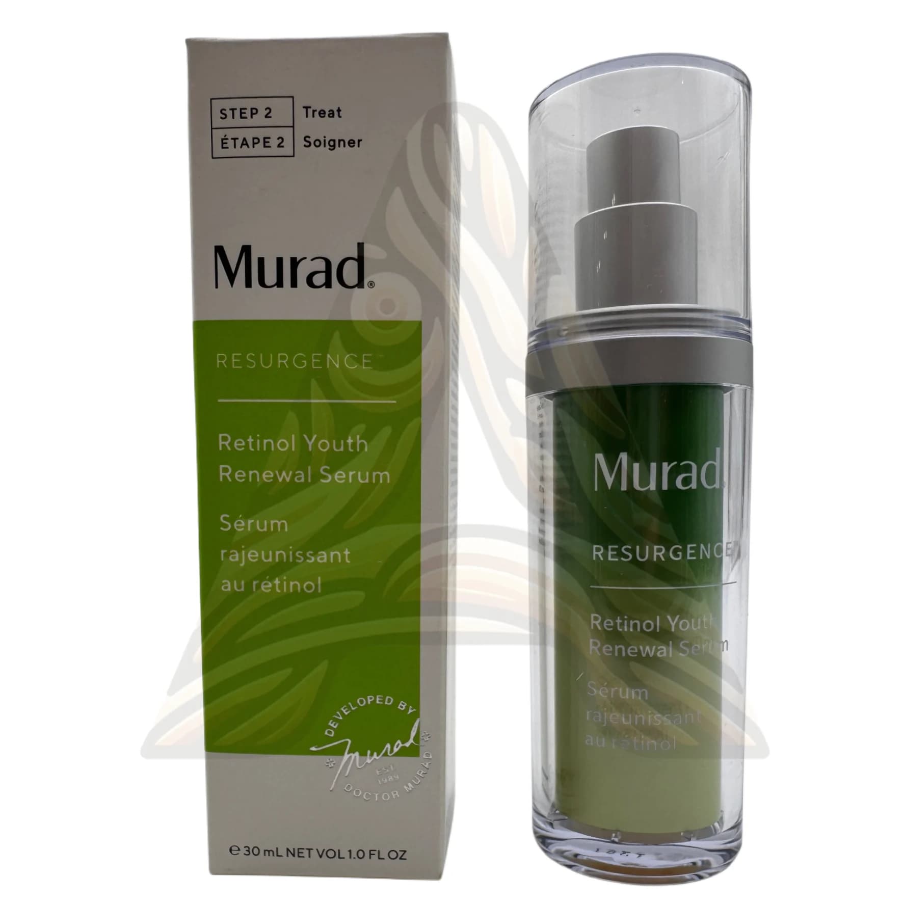 سرم رتینول جوانساز صورت مورد آمریکا Murad Retinol Youth Renewal Serum 30ml — تصویر ۳