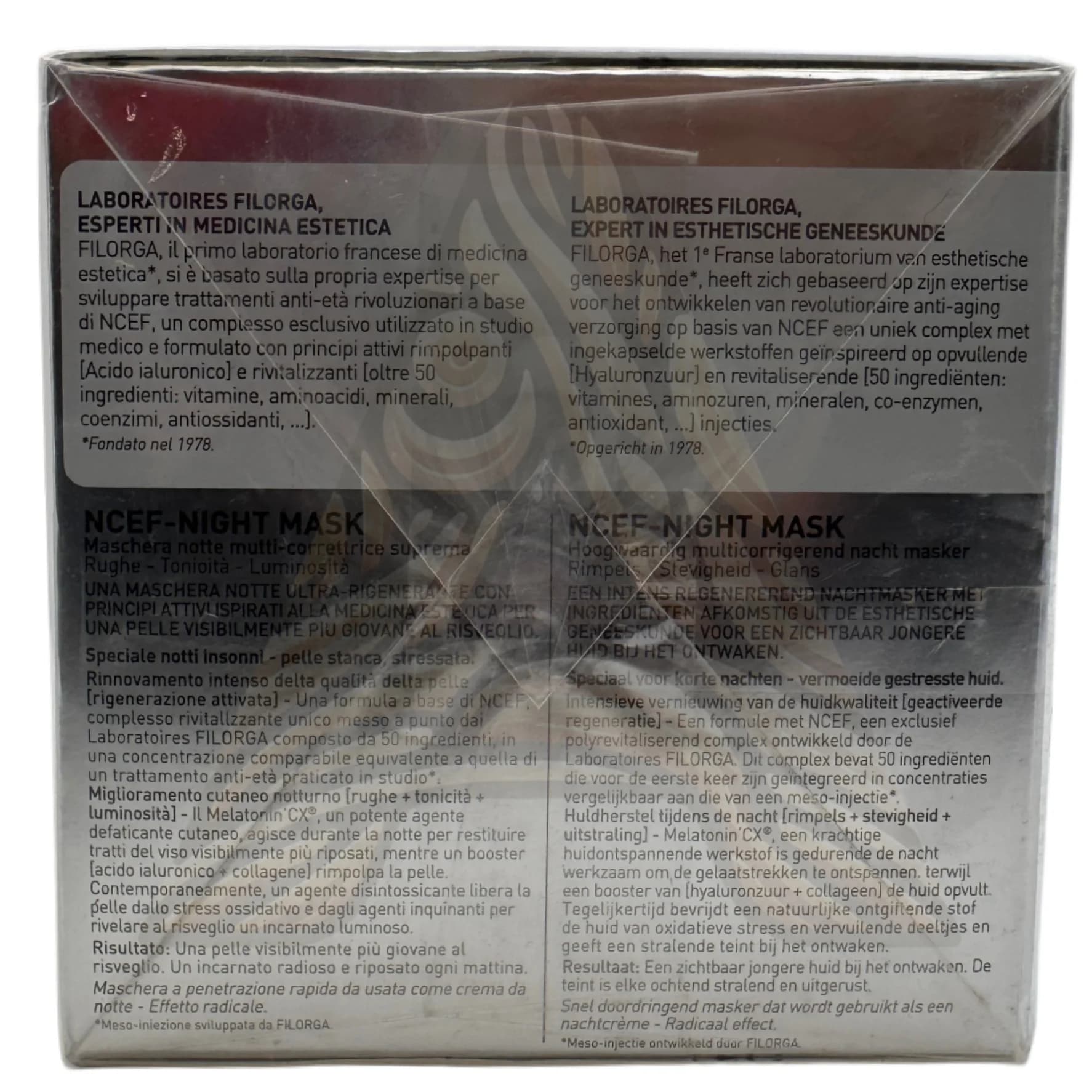 ماسک شب filorga NCEF-Night Mask حجم 50 میلی لیتر — تصویر ۵