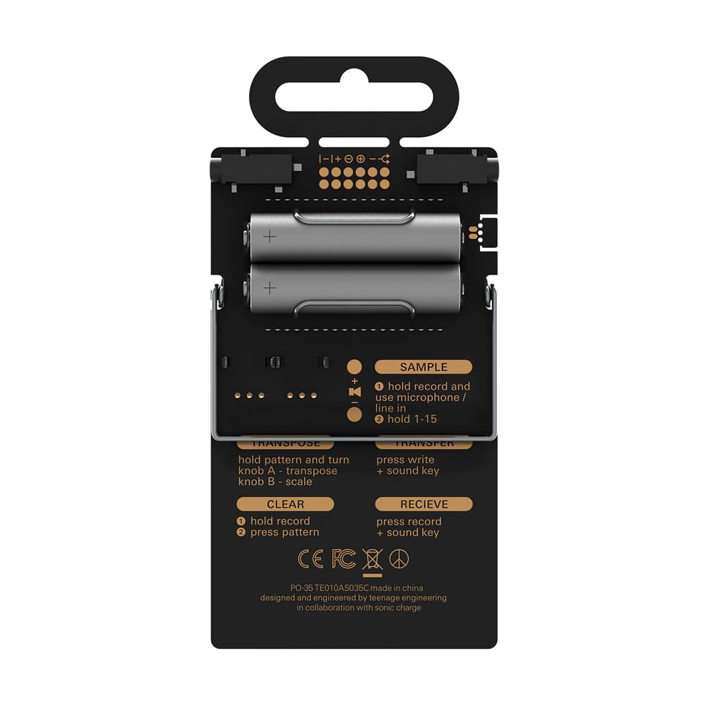 سینتی سایزر Teenage Engineering PO-35 speak — تصویر ۴