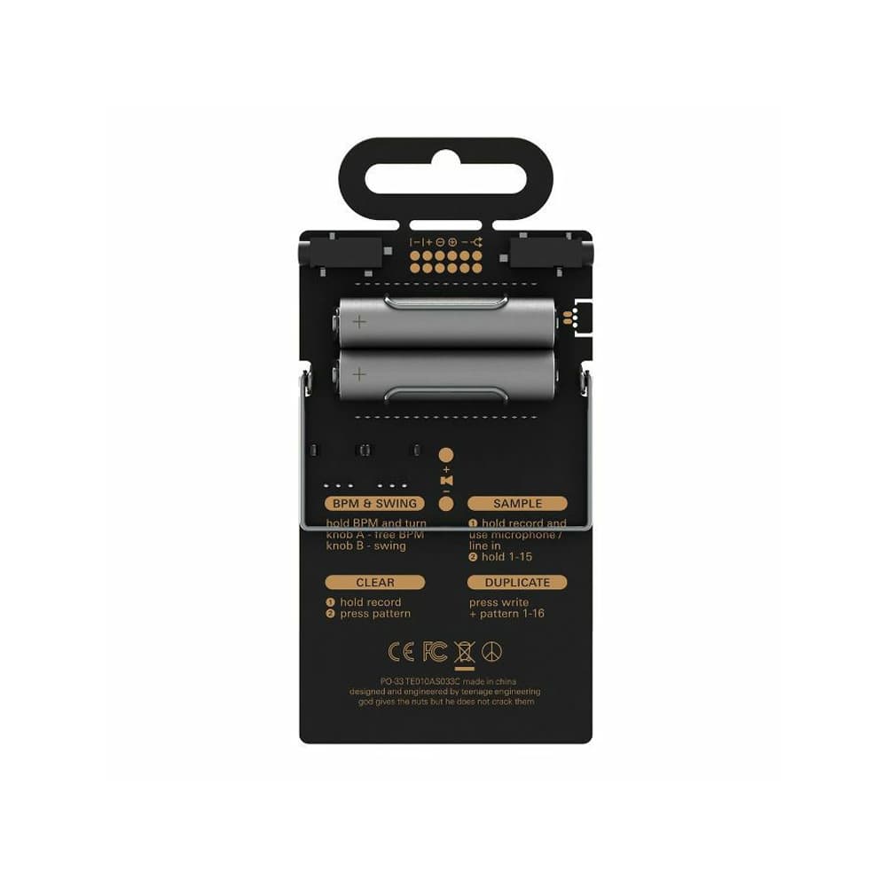 سینتی سایزر Teenage Engineering PO-33 K.O — تصویر ۴