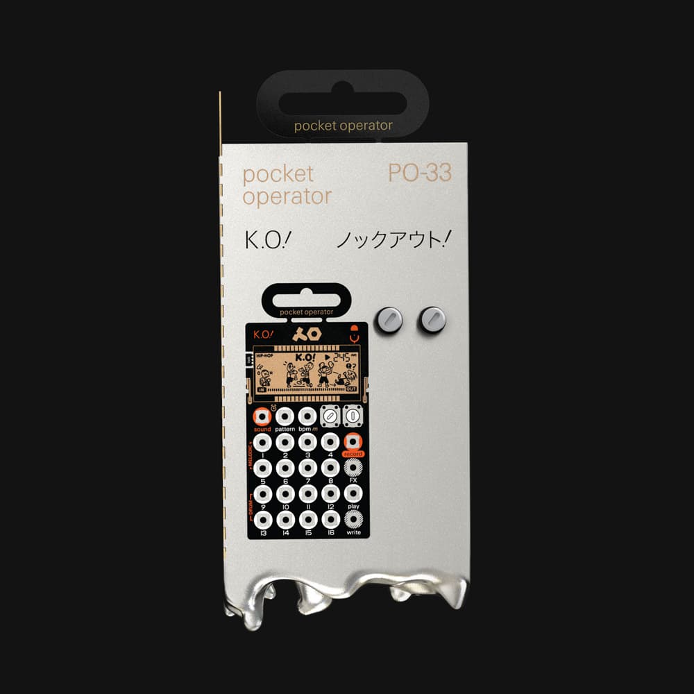 سینتی سایزر Teenage Engineering PO-33 K.O — تصویر ۶