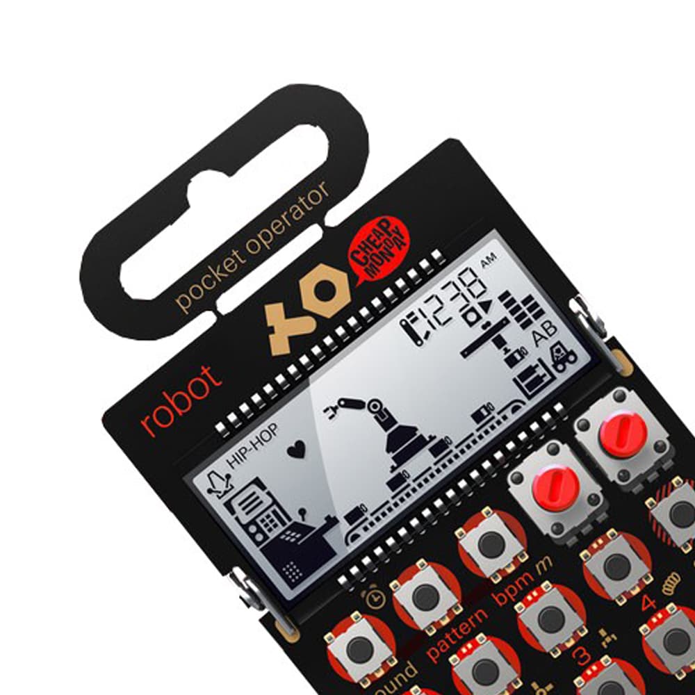 سینتی سایزر Teenage Engineering PO-28 robot — تصویر ۶